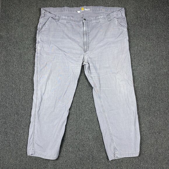 CARHARTT 102291 Pants Mens Rigby Rugged Flex Canvas Relaxed Fit Pants Size 52x30 - Picture 1 of 6
